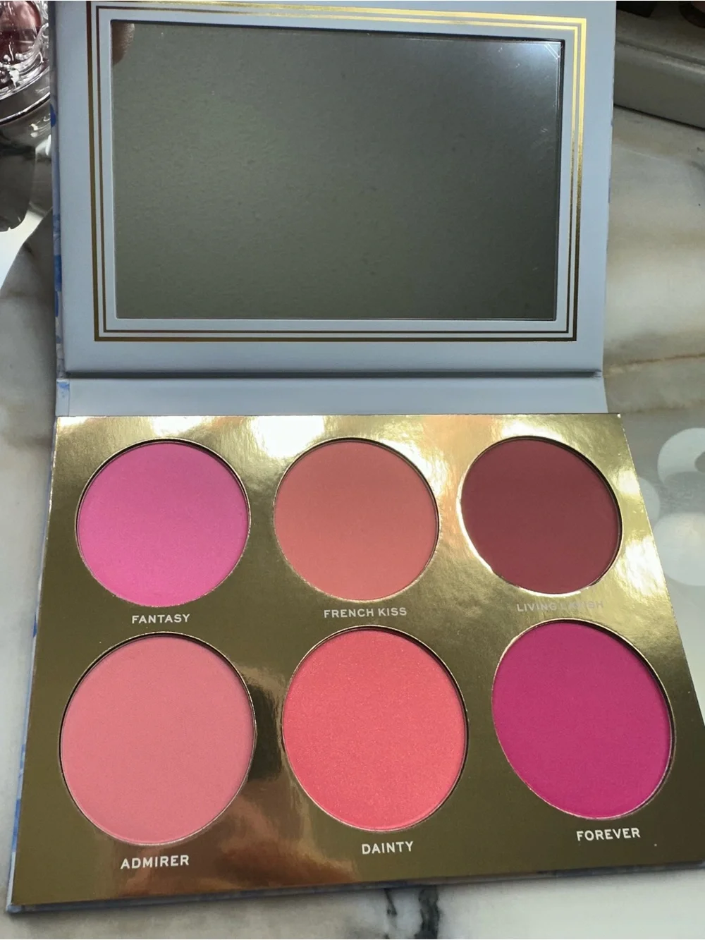 Jaclyn Hill Rouge Romance Blush Pallet - Pink